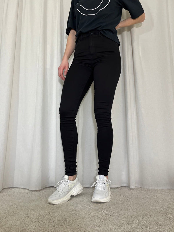 Sophia Slim Jeans, Sort