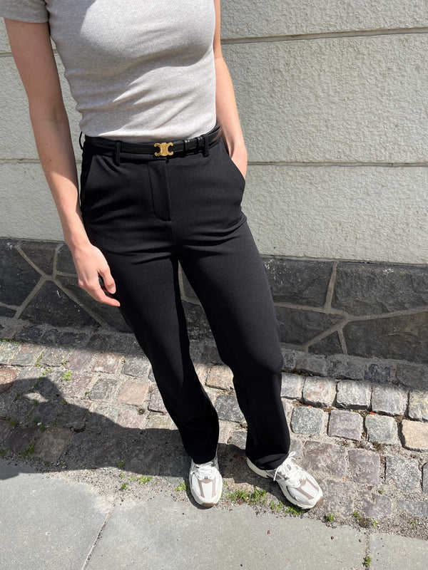 Highwaist Pants, Sort