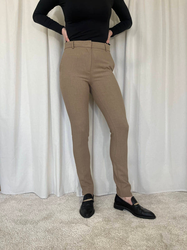 Frita Slim Pants, Camel/Beige